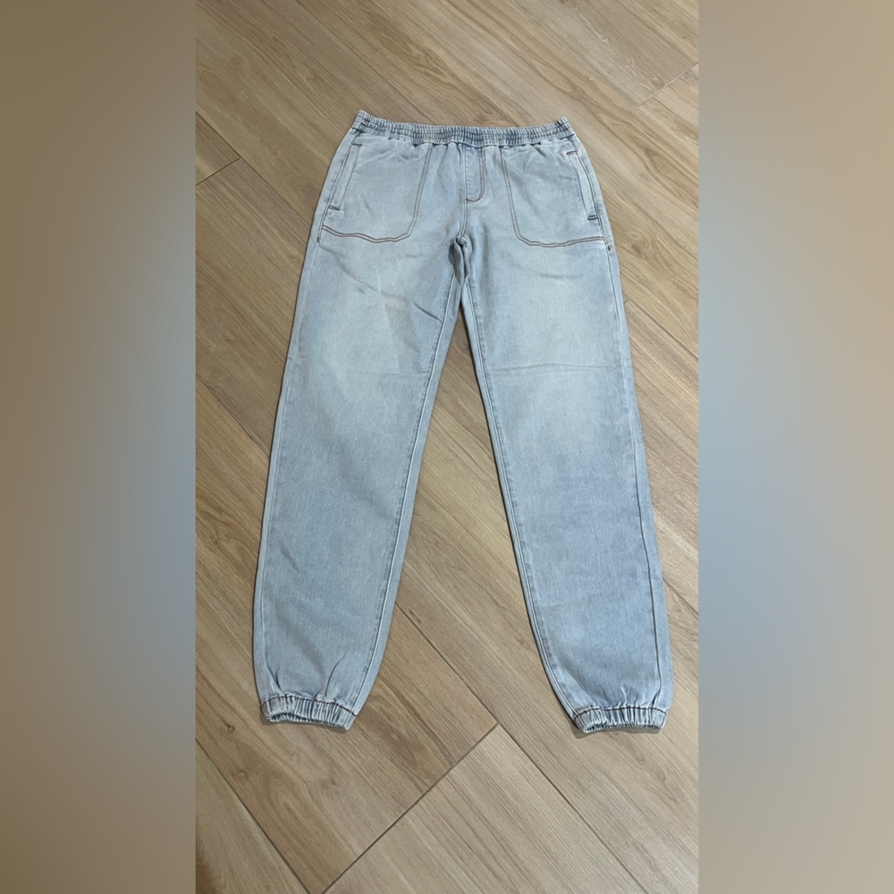 SER.O.YA Amber Jogger Relaxed Jeans light blue